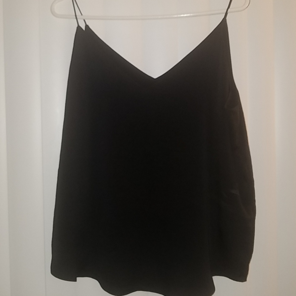 Large Black Tank top